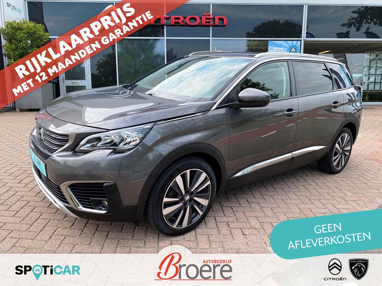 Peugeot 5008 - 130pk EAT8 Automaat Allure Avantage | 19 inch velgen, 5 zitplaatsen, camera, pdc v&a, navi - AutoWereld.nl