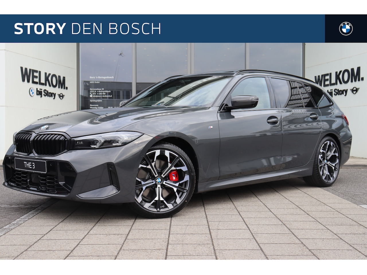 BMW 3-serie Touring - 320i High Executive M Sport Automaat / Panoramadak / Trekhaak / Sportstoelen / Adaptieve L - AutoWereld.nl