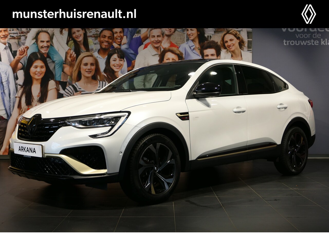 Renault Arkana - 1.6 E-Tech hybrid 145 E-Tech engineered - Op Afspraak! - Glazen schuif/kantel dak, Adaptiv - AutoWereld.nl