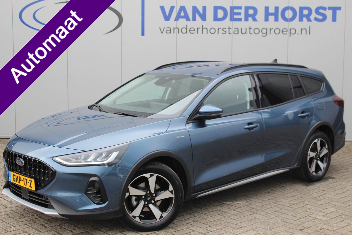 Ford Focus Wagon - 1.0-155pk EcoBoost Mild-Hybrid Active AUTOMAAT ! Trekgewicht 1.500kg ! Slechts 6.600km ! V - AutoWereld.nl