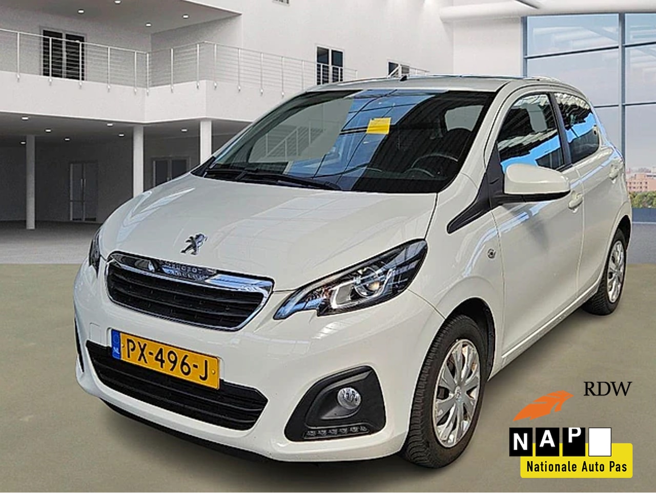 Peugeot 108 - 1.0 e-VTi Active Peugeot 108 1.0 e-Vti Wit 5-Deurs - AutoWereld.nl