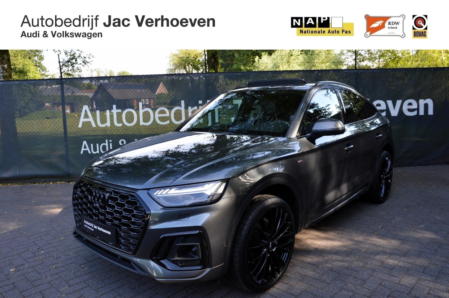 Audi Q5 Sportback - 50 TFSI E |S Edition|Black Edition|Panoramadak|360 Cam|Ambiance Verl.|Automaat| - AutoWereld.nl