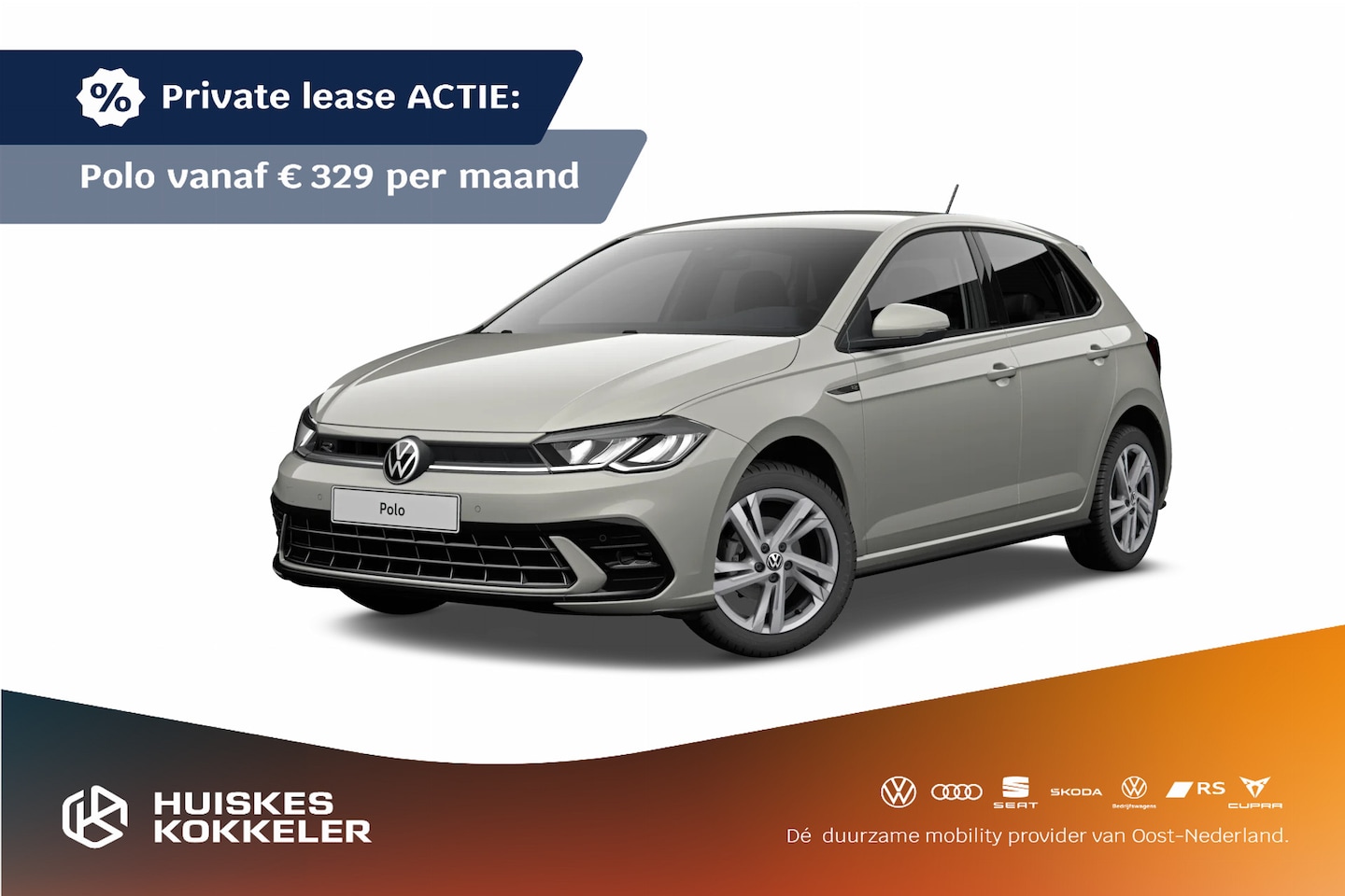 Volkswagen Polo - 1.0 TSI 95 5MT R-Line Zijruiten achter en achterruit getint 65% lichtabsorberend | Aircond - AutoWereld.nl