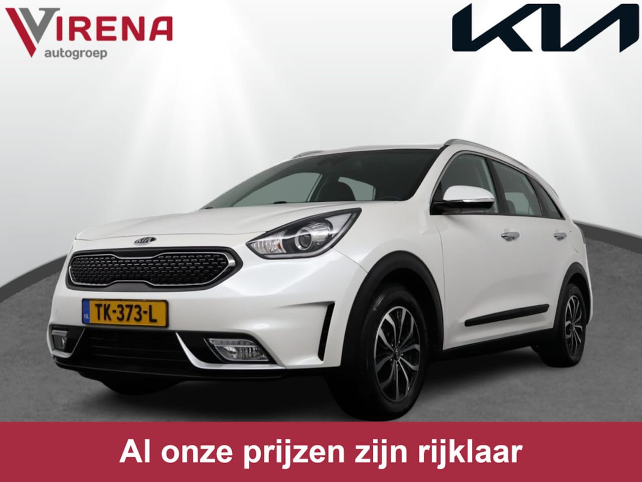 Kia Niro - 1.6 GDi Hybrid DynamicLine - Achteruitrijcamera - Climate Control - Cruise Control - Parke - AutoWereld.nl