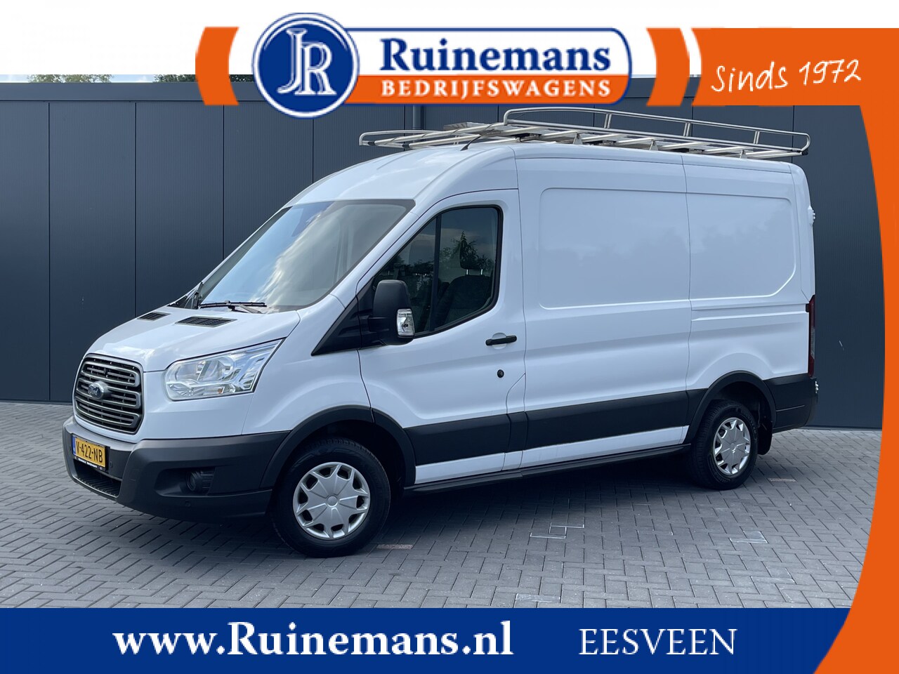 Ford Transit - 2.0 TDCI EURO 6 / L2H2 / 1e EIG. / AIRCO / CRUISE / TREKHAAK / IMPERIAAL / 3-ZITS - AutoWereld.nl