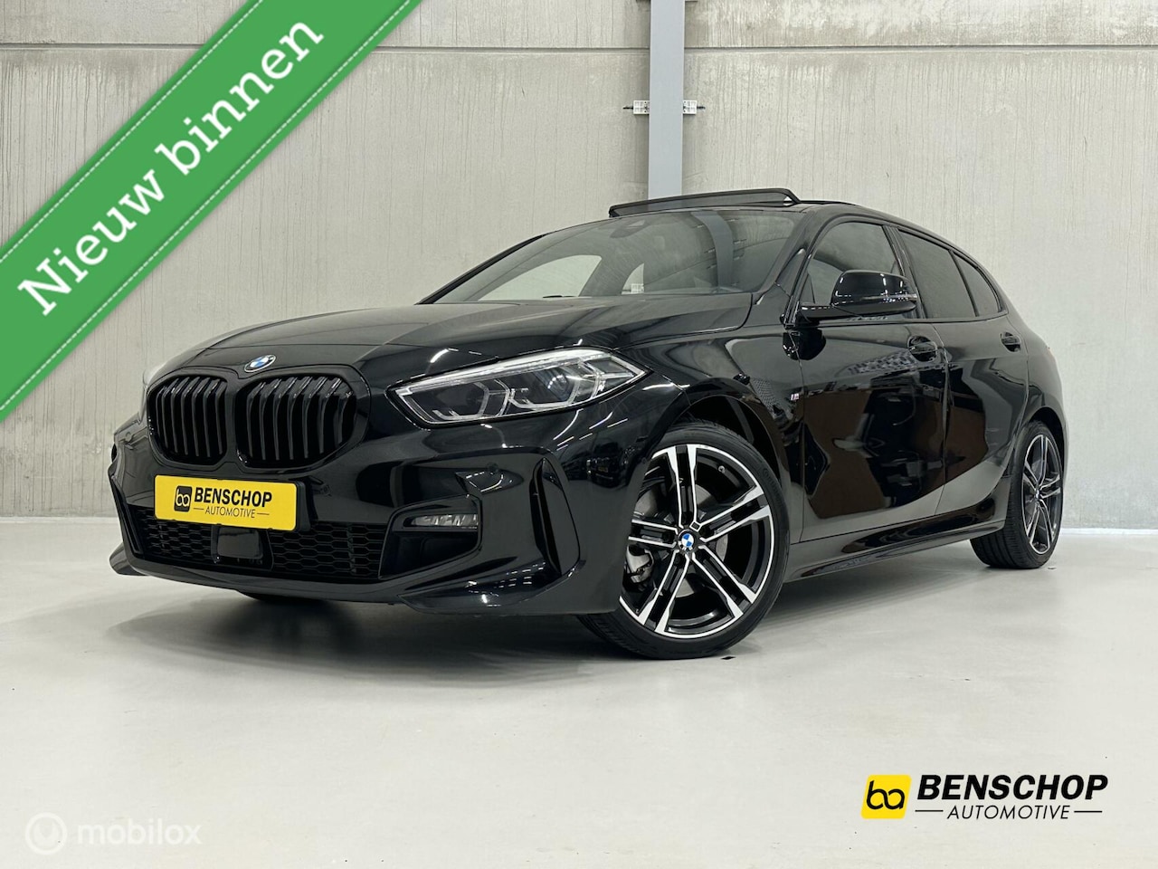 BMW 1-serie - 118i M Sport Navi Vitrual Carplay Camera LED Cruise control - AutoWereld.nl