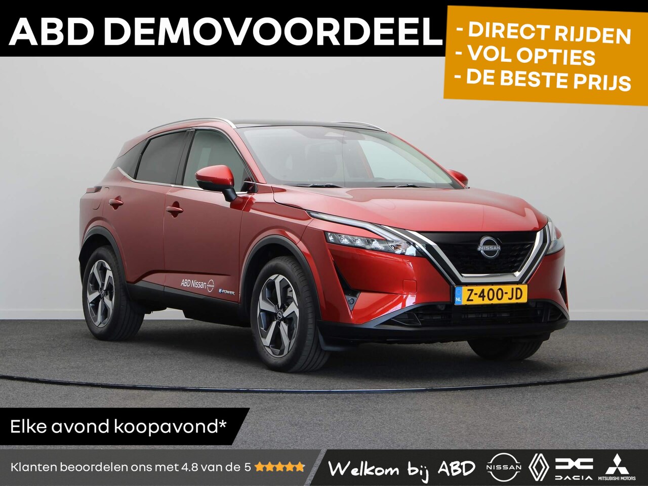 Nissan Qashqai - 1.5 e-Power Limited Edition | DEMOVOORDEEL!! | Panoramadak | 360 Graden Camera | Adaptieve - AutoWereld.nl