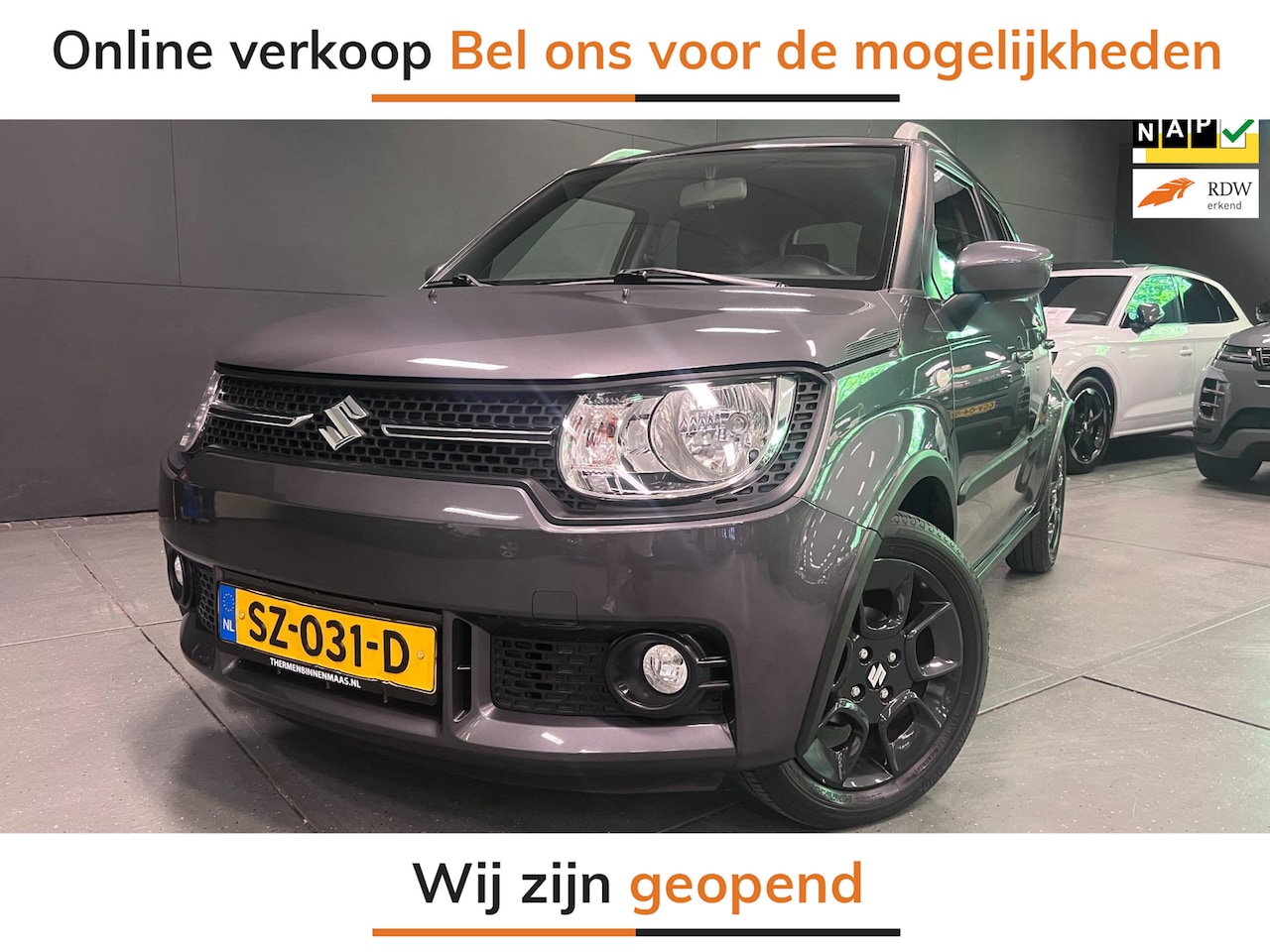 Suzuki Ignis - 1.2 Select 25DKM!! NAVI/CAM/AIRCO/AUTOMAAT/// - AutoWereld.nl