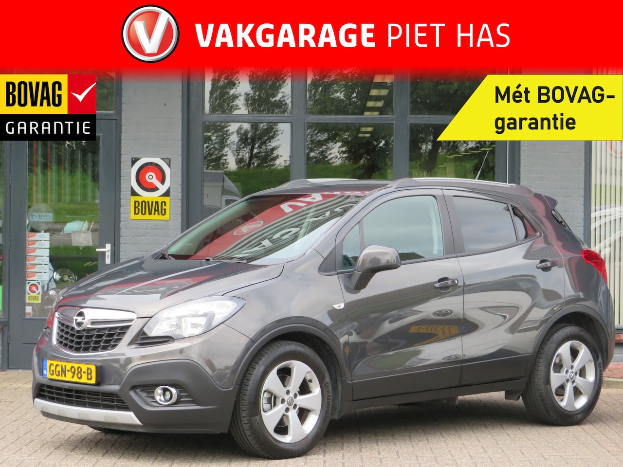 Opel Mokka - 1.4 T Cosmo Automaat! | Clima-Airco | Cruise Control | Hoge instap | Inc. BOVAG-Garantie - AutoWereld.nl