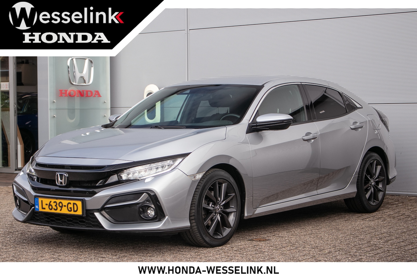 Honda Civic - 1.0 i-VTEC Elegance automaat All-in rijklaarprijs | Nav | Ad. Cruise | Cam | Dealerond. | - AutoWereld.nl