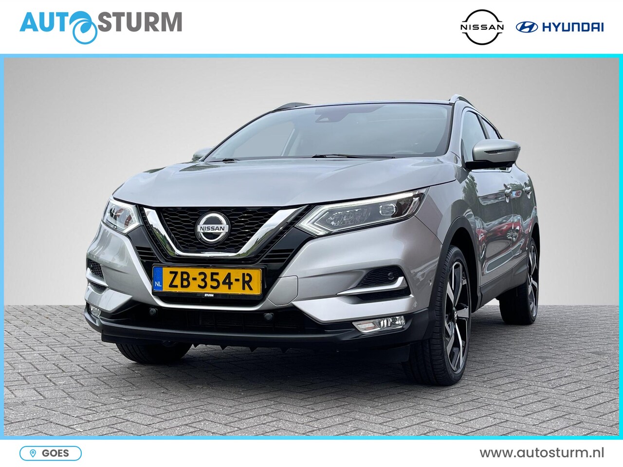 Nissan Qashqai - 1.2 Tekna | Trekhaak | Panoramadak | Navigatie | Stoelverwarming | 360° Camera | LED Kopla - AutoWereld.nl