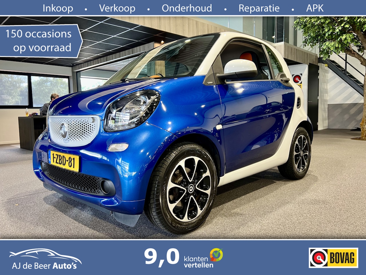 Smart Fortwo - 1.0 Joy Edition TwoTone | Airco | Cruise | LMV | Audio-BT - AutoWereld.nl