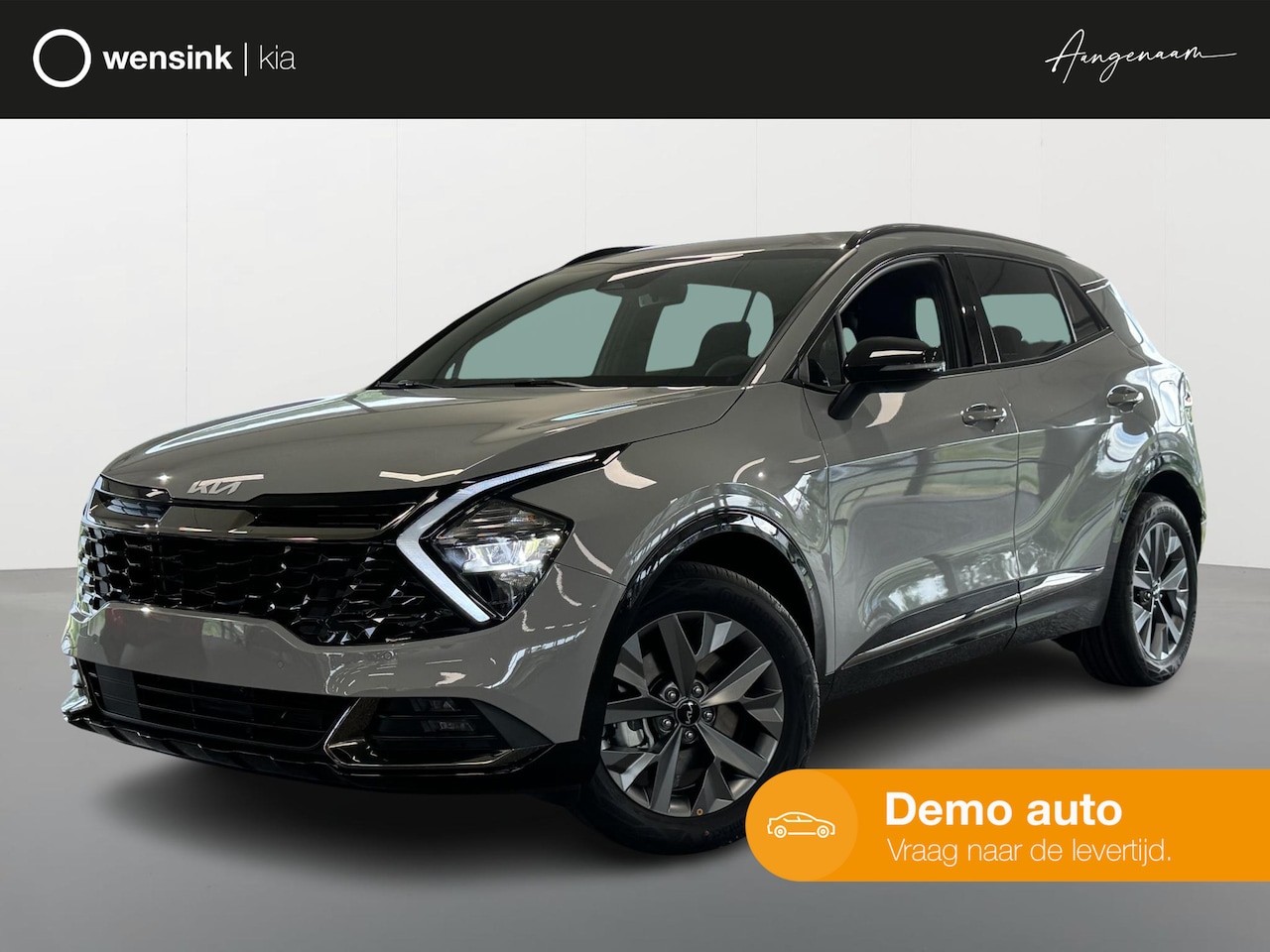 Kia Sportage - 1.6 T-GDi Hybrid Dark Edition | Afneembare trekhaak| Demo | Stoel/stuur verwaming | Elektr - AutoWereld.nl