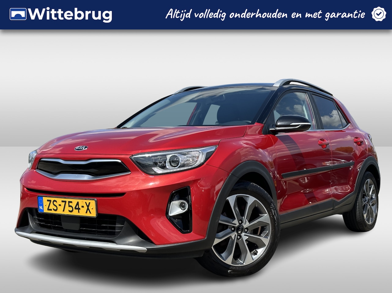 Kia Stonic - 1.0 T-GDi ExecutiveLine | Navigatiesysteem | Achteruitrijcamera | Lederen bekleding | Rijk - AutoWereld.nl