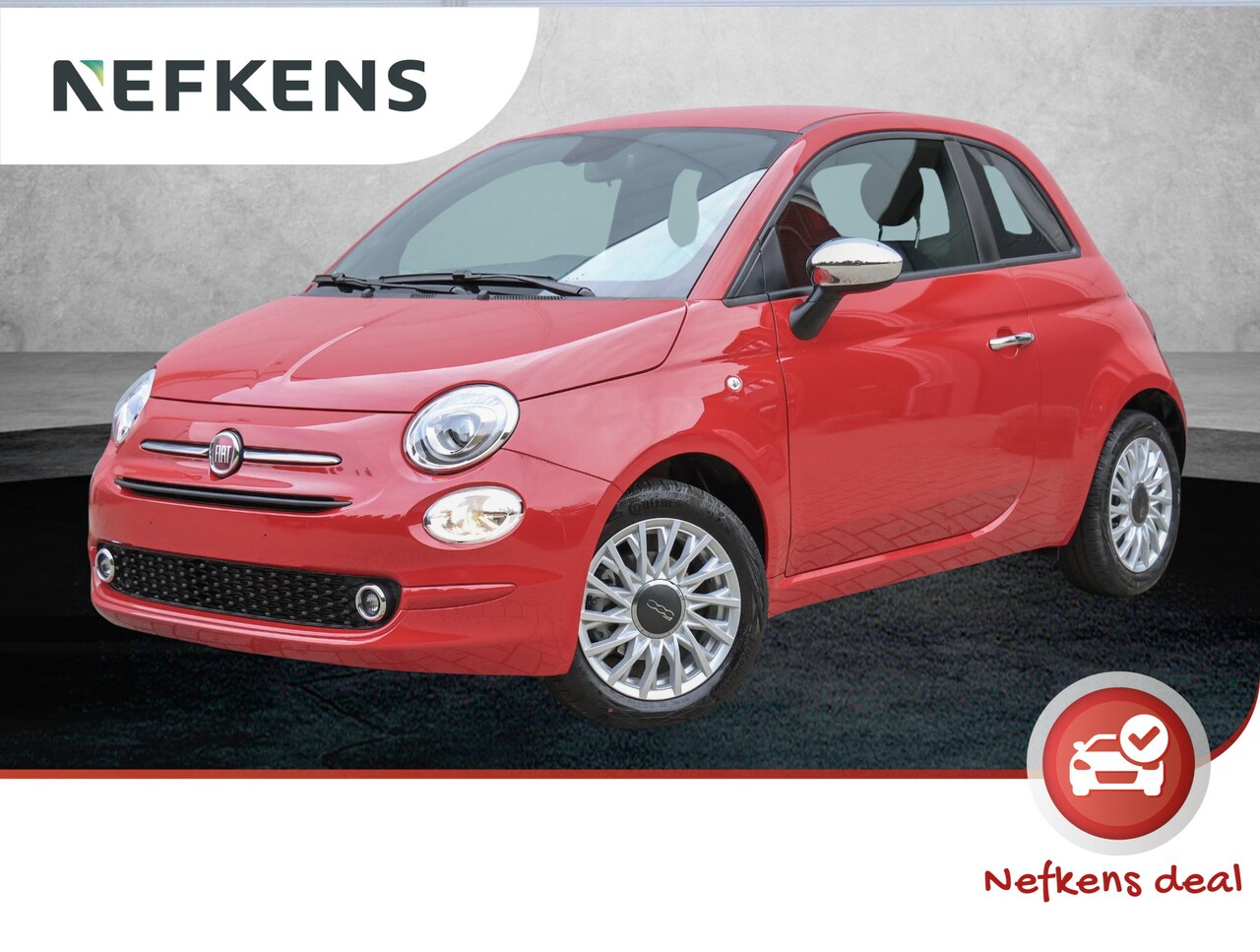 Fiat 500 - 69pk Hybrid Dolcevita (1ste eig./Airco/7"scherm/LMV/PDC/P.Glass) - AutoWereld.nl