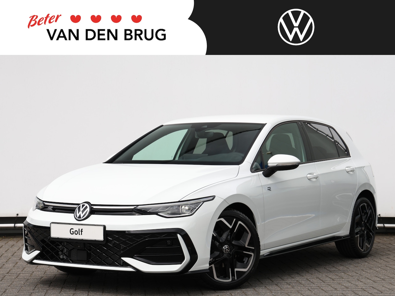 Volkswagen Golf - 1.5 eTSI R-Line Edition Navi | LED Matrix | Clima | 18" York | Side Assist | - AutoWereld.nl