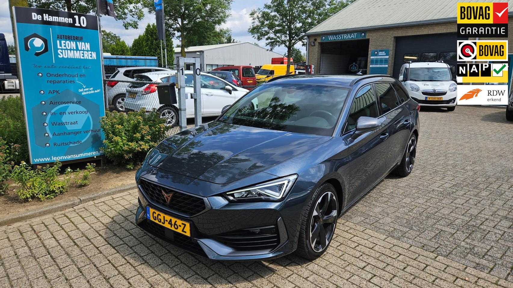 CUPRA Leon Sportstourer - 1.5 eTSI Business Edition Plus Automaat Hybrid,Clima,Navi,Stoelverwarming,Cruise,Virtualco - AutoWereld.nl