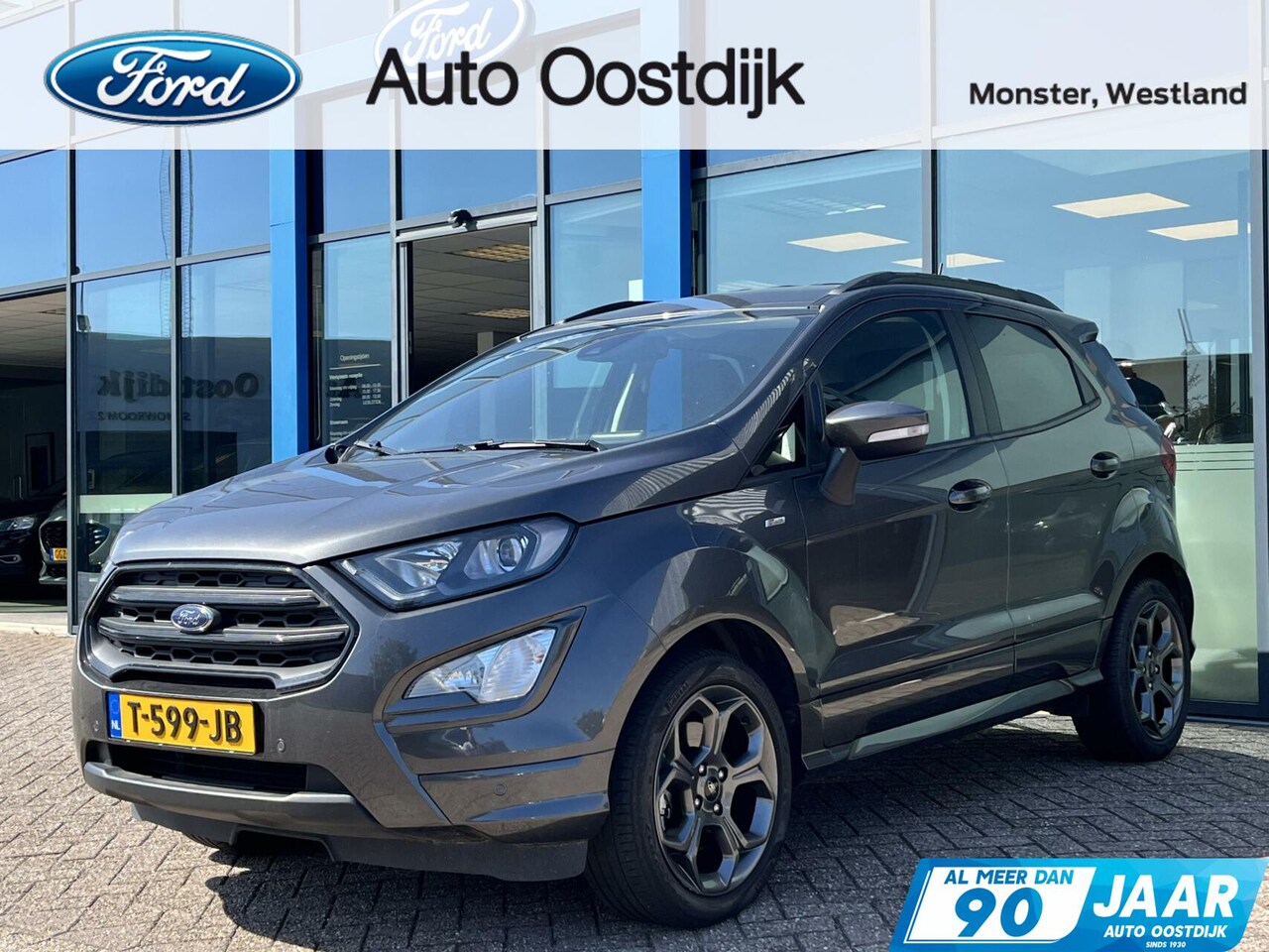 Ford EcoSport - 1.0 EcoBoost ST-Line 125PK Camera Climate Navi Cruise B&O Blind-Spot Keyless Privacy Glass - AutoWereld.nl