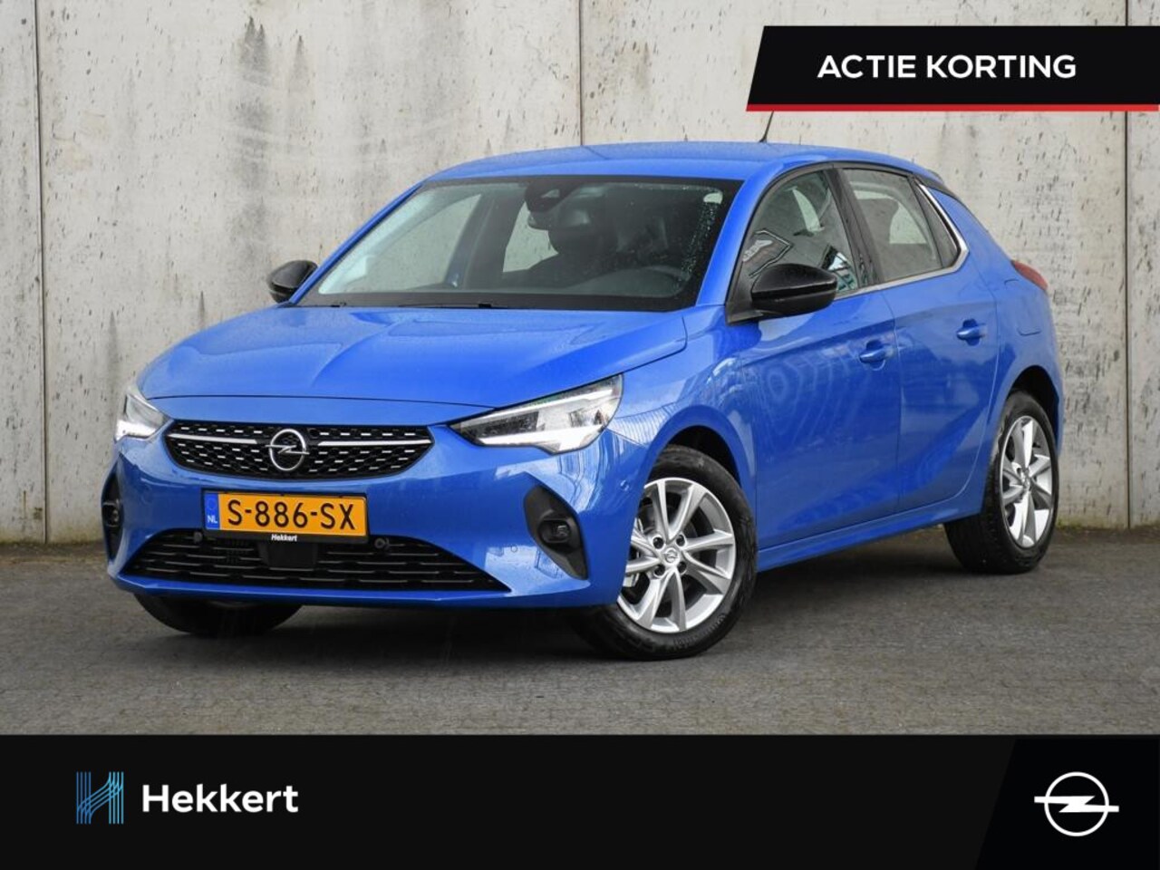 Opel Corsa - Elegance 1.2 Turbo 100pk DODE HOEK | LED | CRUISE | CLIMA | DAB | PDC + CAMERA | NAVI | AP - AutoWereld.nl