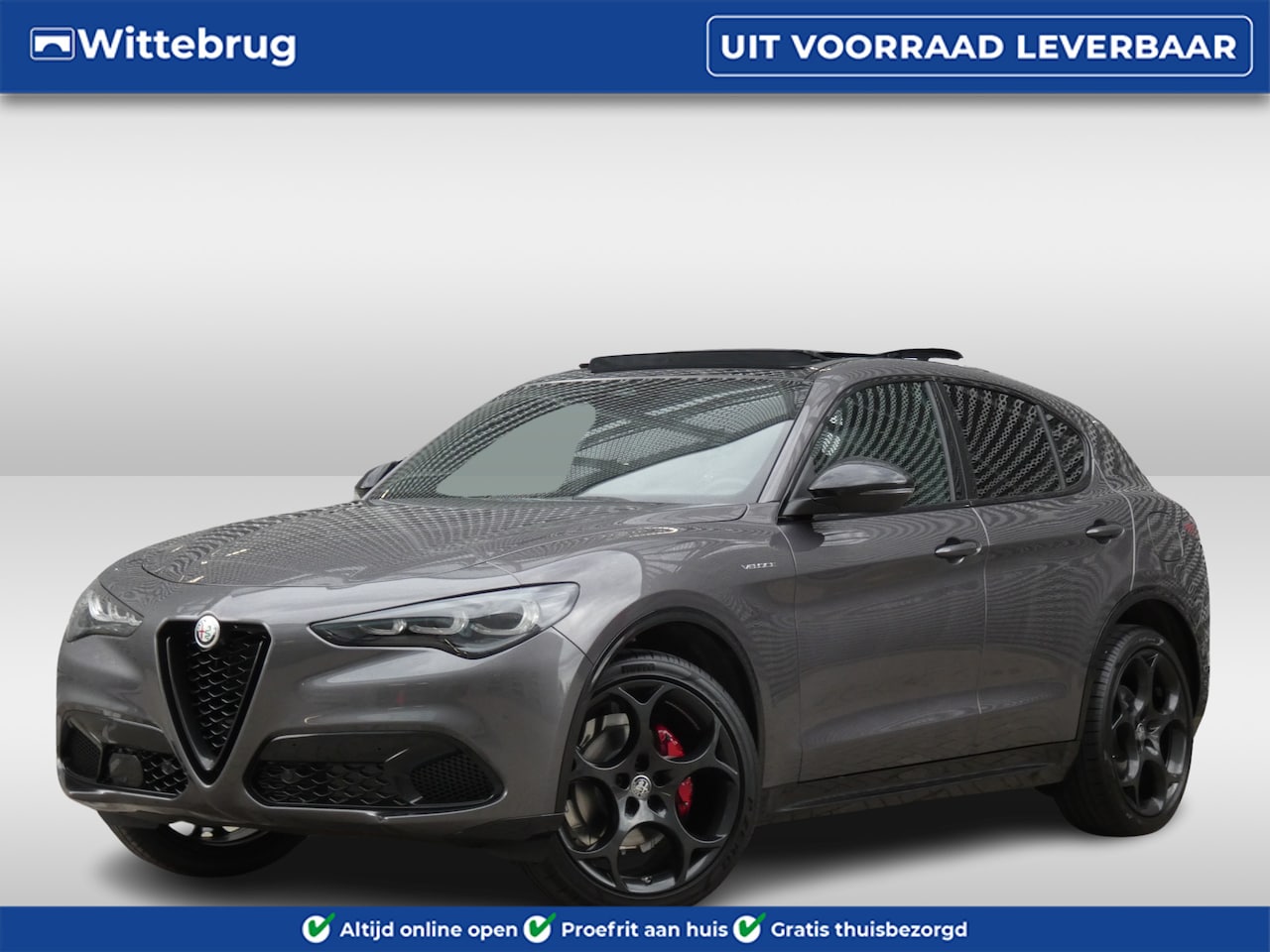 Alfa Romeo Stelvio - 2.0 T GME AWD Veloce ! Full Option | Harman Kardon | Schuif/kantel dak ! - AutoWereld.nl