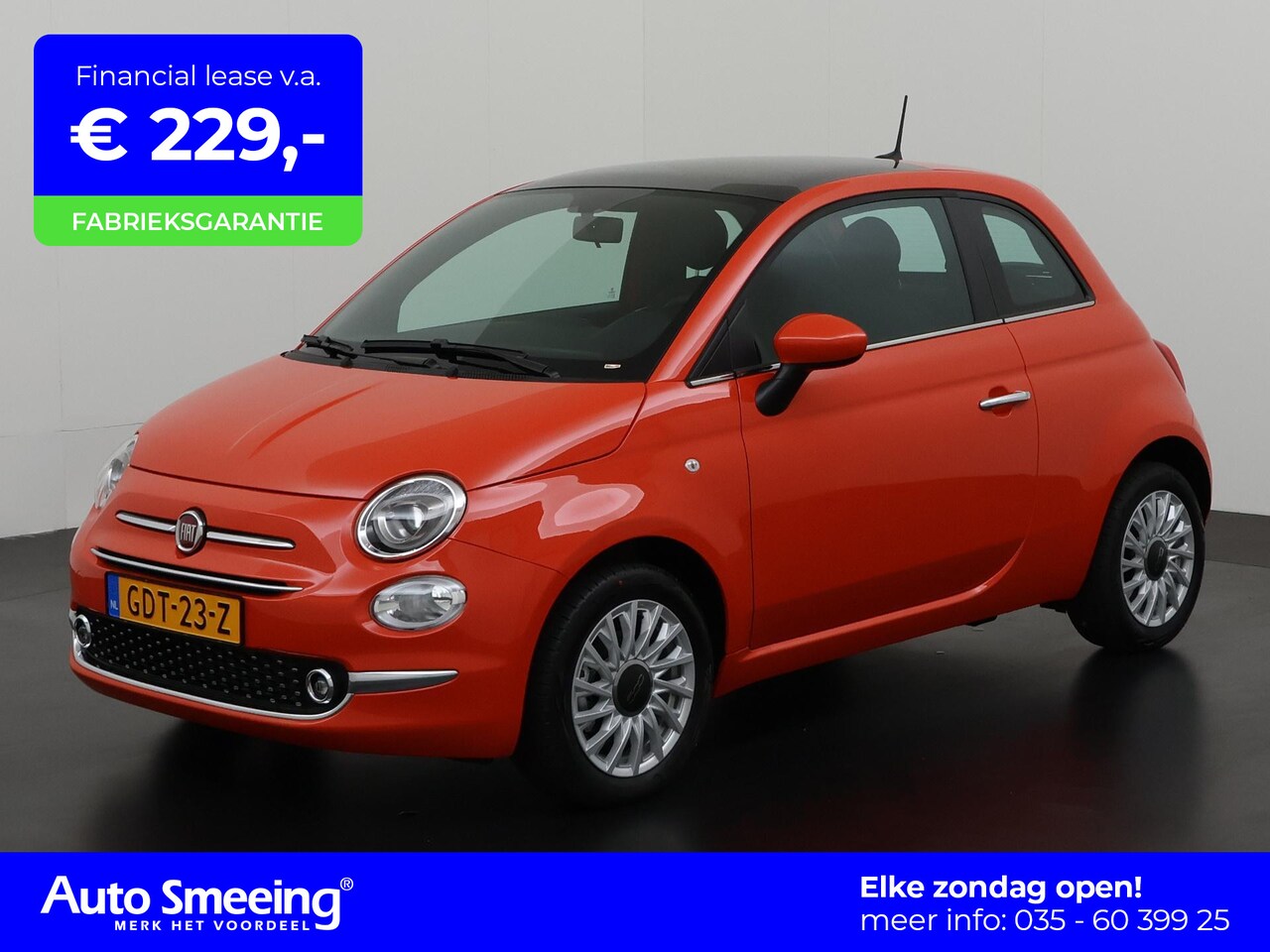 Fiat 500 - 1.0 Hybrid Dolcevita Finale | Panoramadak | Apple/Android Carplay | Zondag Open! - AutoWereld.nl