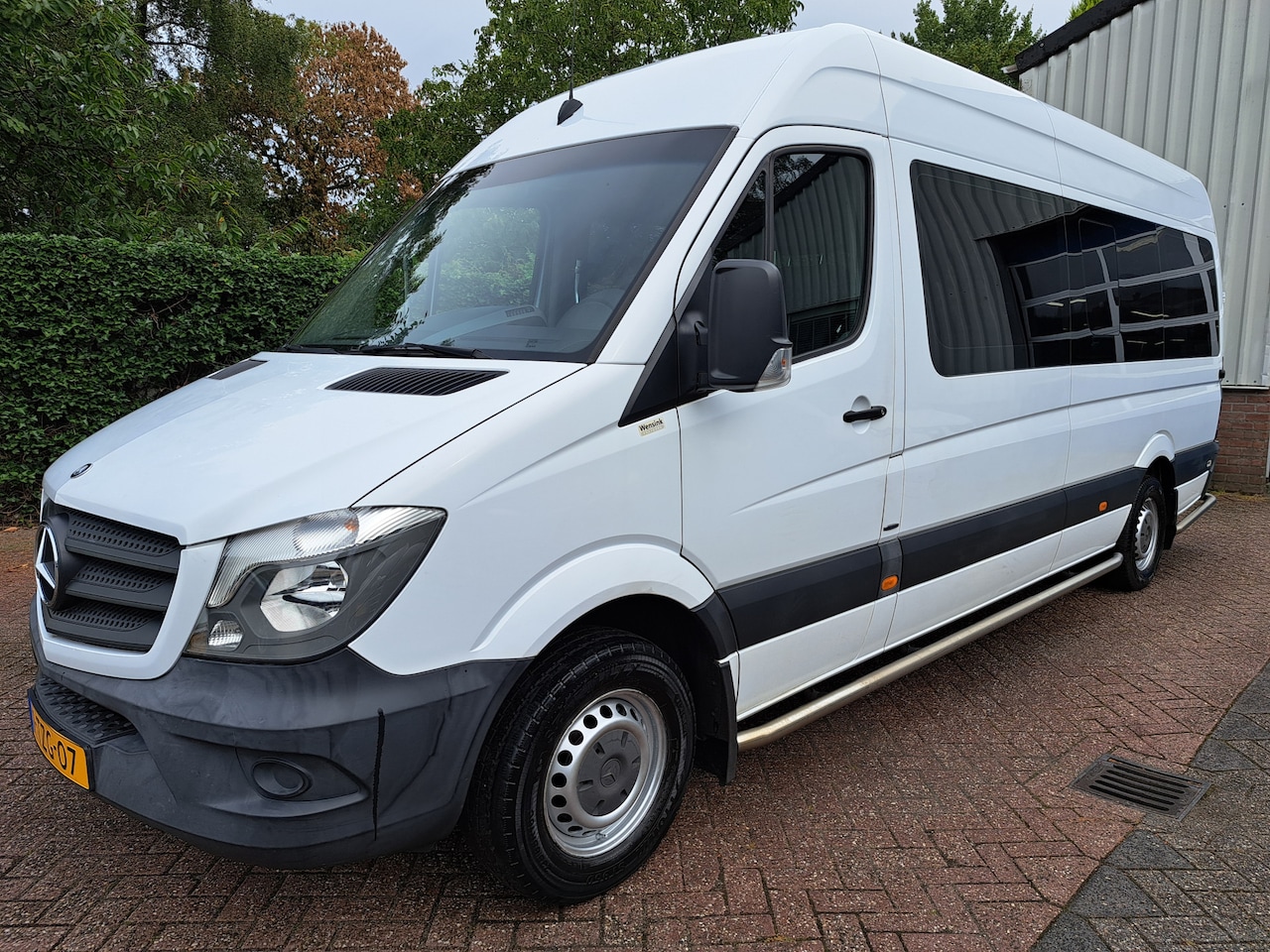 Mercedes-Benz Sprinter - 313 2.2 CDI 432 HD 22950.- INCL BTW 9-PERSOONS ROLSTOEL LIFT 130PK - AutoWereld.nl