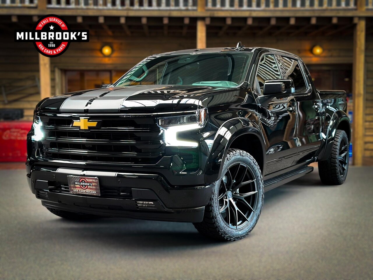 Chevrolet Silverado - USA High Country Black Edition Widebody 6.2 V8 420 PK Full options!! - AutoWereld.nl