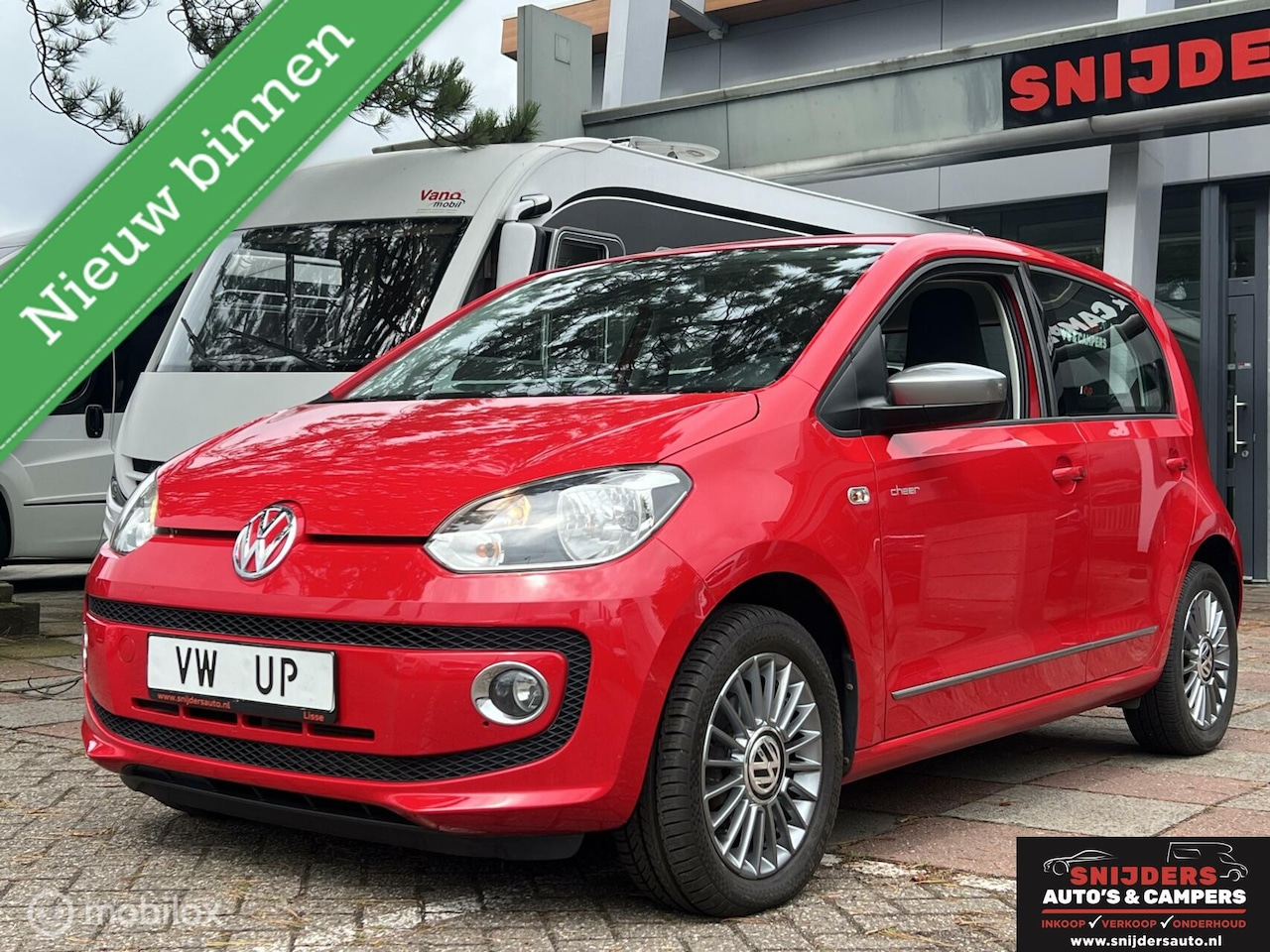 Volkswagen Up! - 1.0 cheer up! r 6 mnd garantie 1 eigenaar - AutoWereld.nl