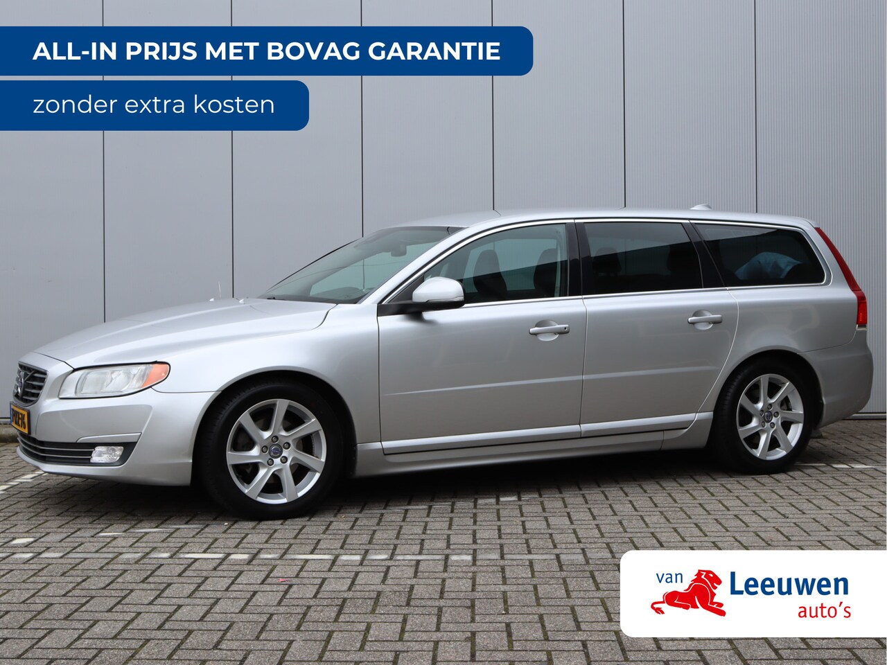 Volvo V70 - 1.6 D2 Nordic+ | Leder | Trekhaak | Standkachel - AutoWereld.nl