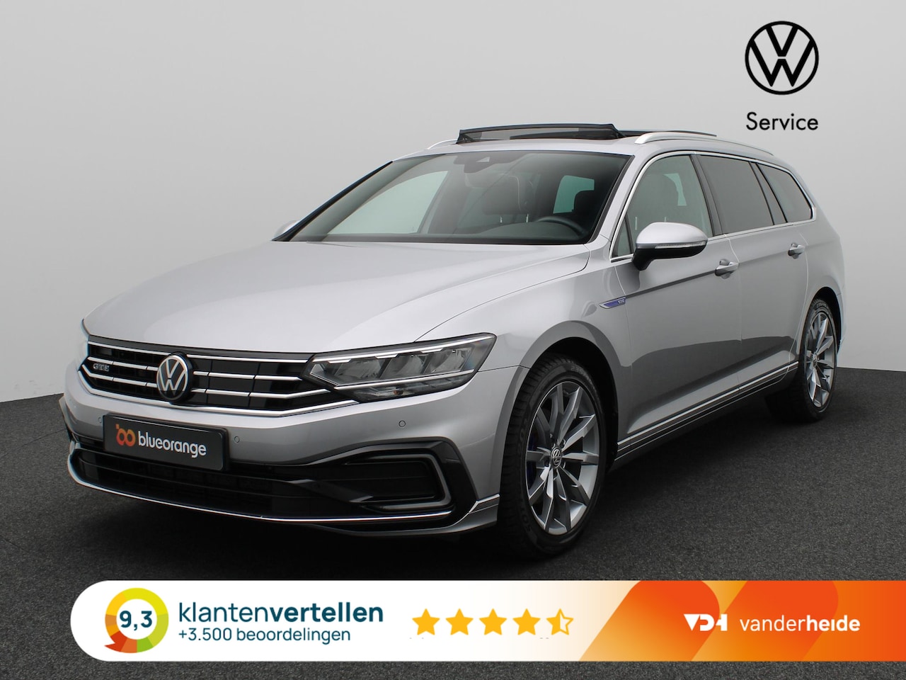 Volkswagen Passat Variant - 1.4 TSI PHEV GTE 218PK DSG Virtual cockpit, Panoramadak, alcantara bekleding, achteruitrij - AutoWereld.nl