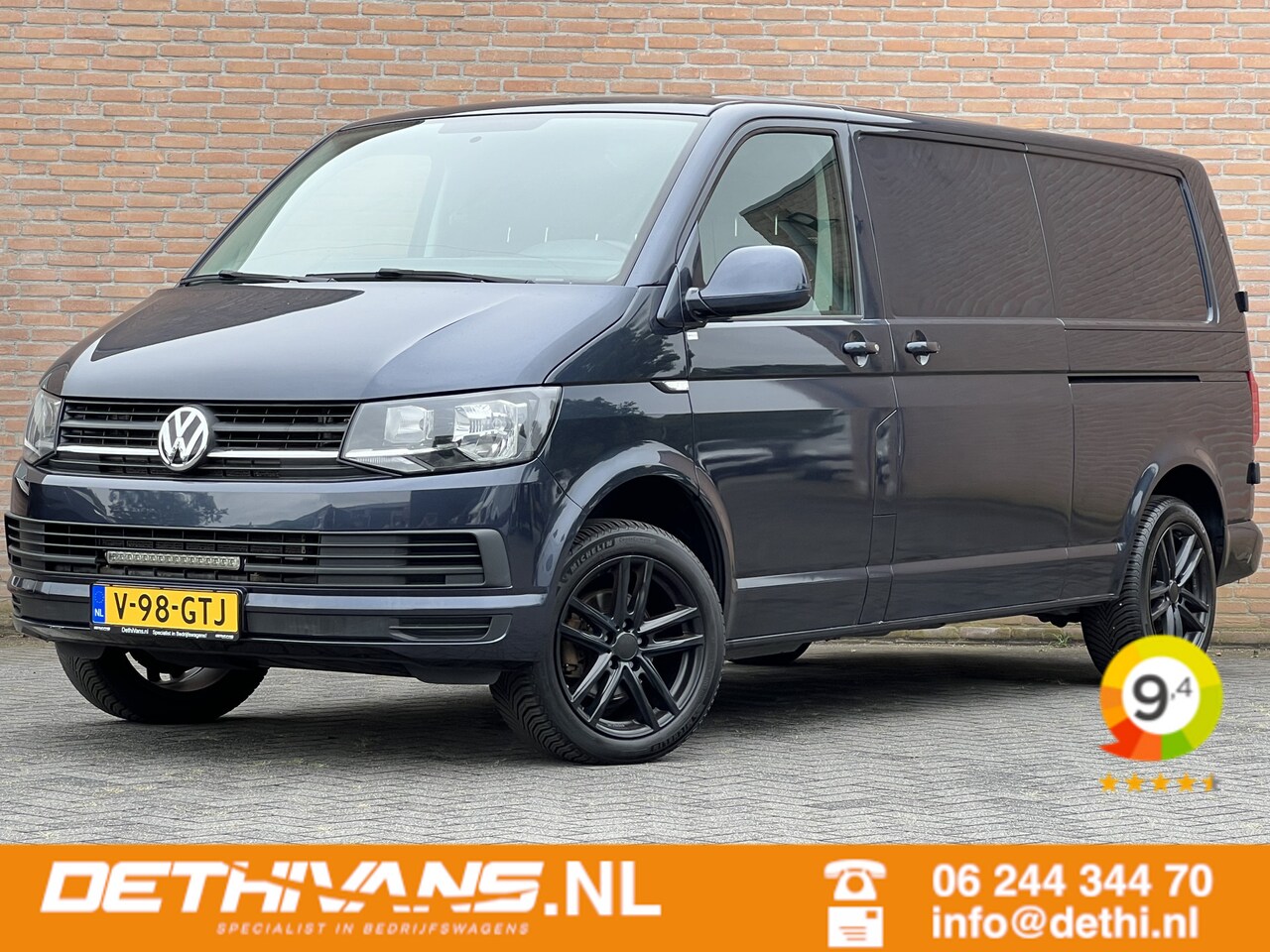 Volkswagen Transporter - 2.0TDI 150PK Lang / 2x Schuifdeur / Cruisecontrol - AutoWereld.nl