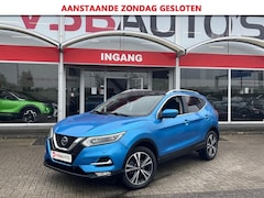 Nissan Qashqai - 1.3 DIG-T TEKNA 140PK LED NAVI PANO-DAK 360-CAMERA AIRCO LMV PDC