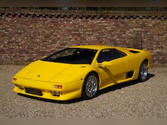 Lamborghini Diablo - 23.397 km Giallo Fly, European car, Full service-history