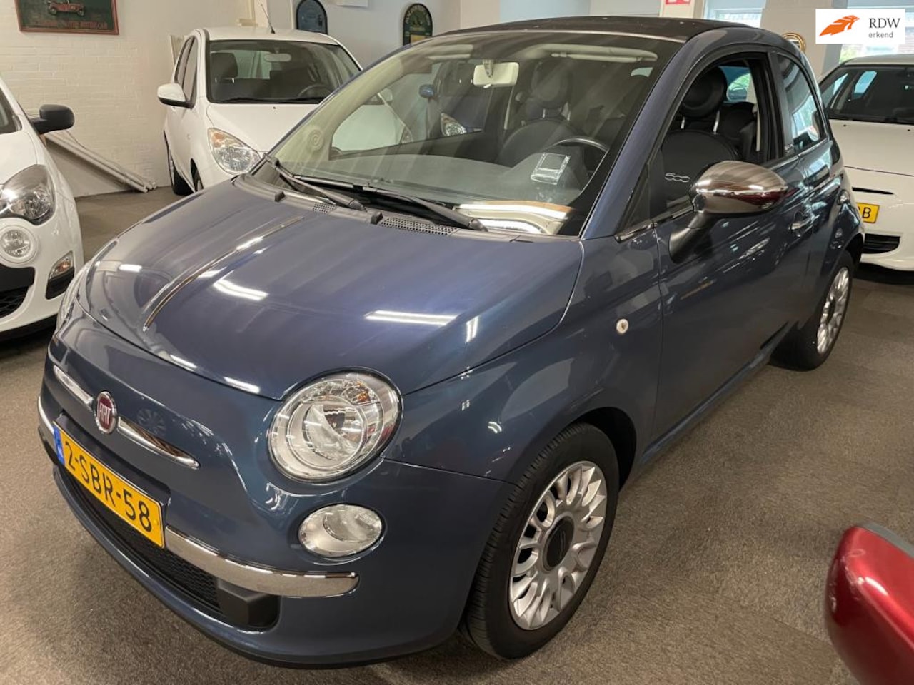 Fiat 500 C - 1.0 TwinAir Pop Airco cabrio - AutoWereld.nl