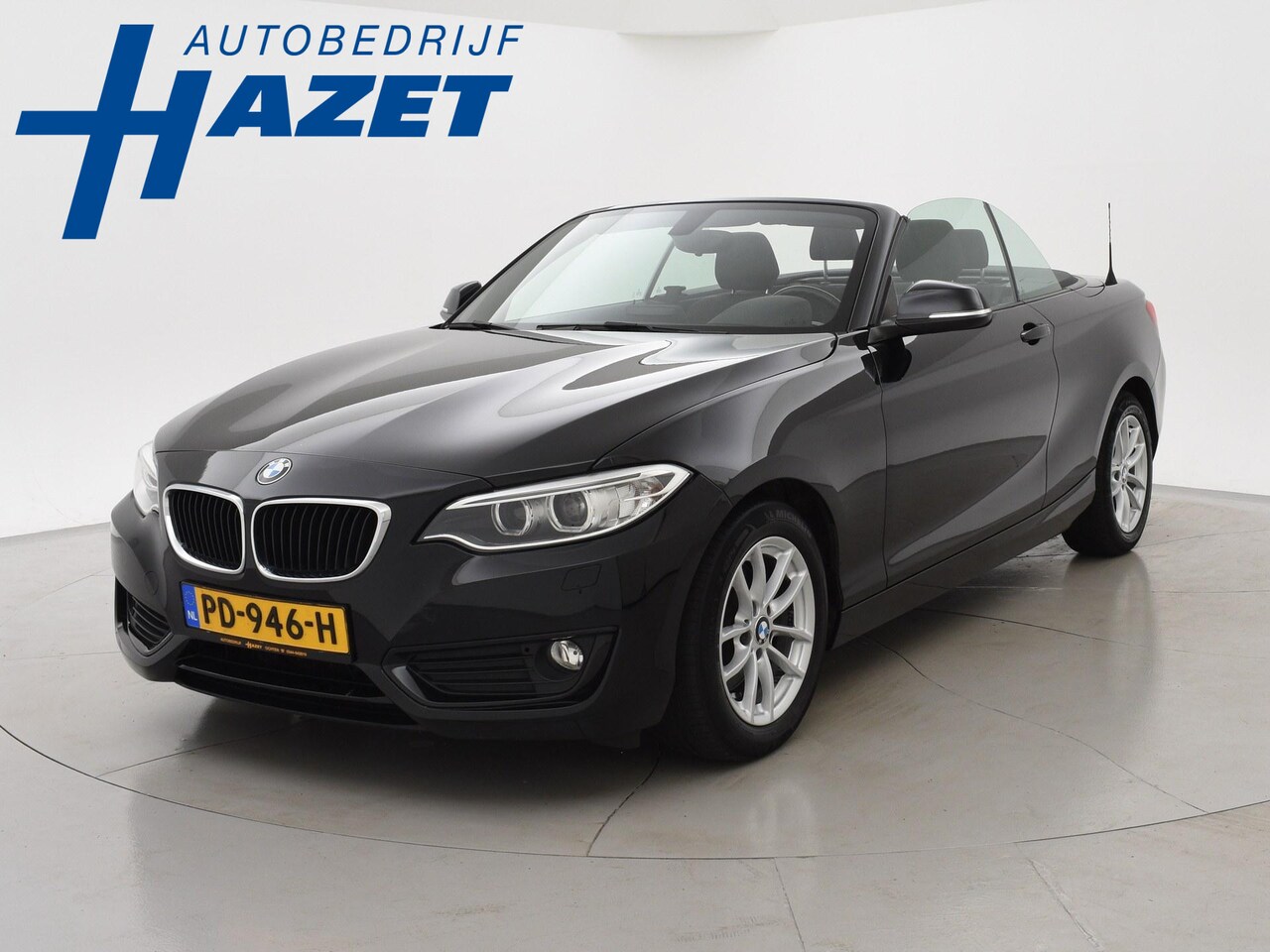 BMW 2-serie Cabrio - 220i 184 PK AUT8 ORIG. NL + NAVIGATIE / XENON - AutoWereld.nl