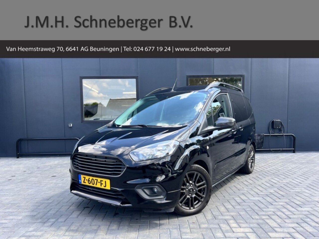 Ford Tourneo Courier - 1.0 Titanium AIRCO, Bluetooth, Pdc A, USB, Stoelverw. - AutoWereld.nl