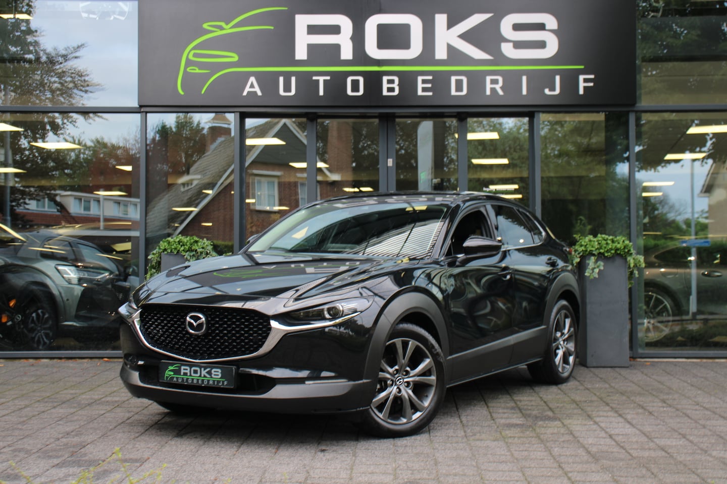 Mazda CX-30 - 2.0 e-SkyActiv-X M Hybrid 186pk Luxury Navi/Camera/Headup/Keyless/Bose/Leder - AutoWereld.nl