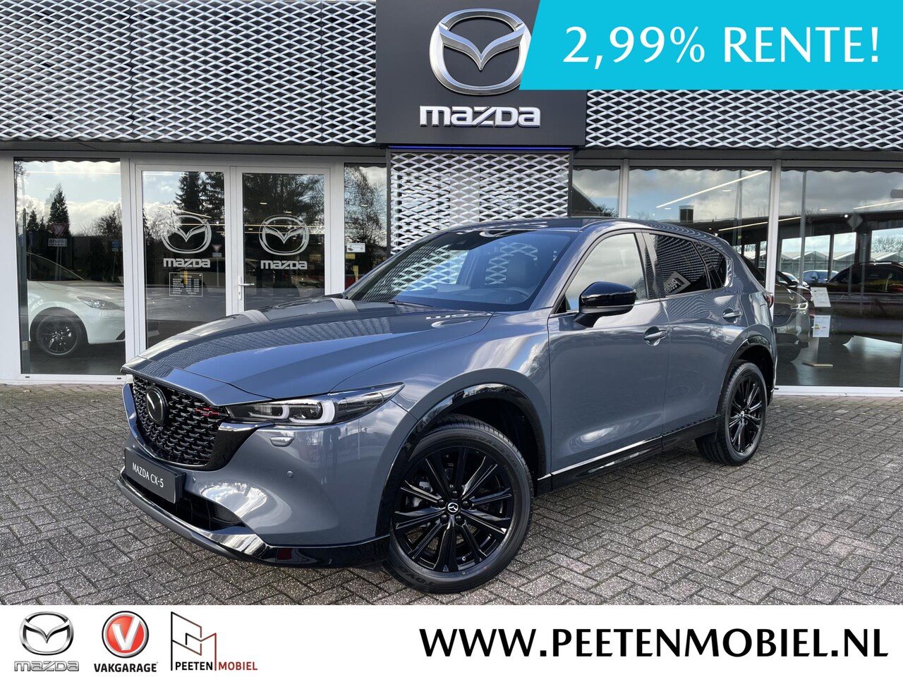 Mazda CX-5 - 2.0 e-SkyActiv-G M Hybrid 165 Homura Automaat | SNEL LEVERBAAR | 6 JAAR FABRIEKSGARANTIE | - AutoWereld.nl