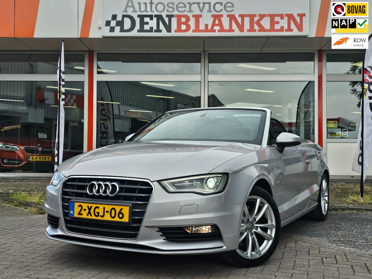 Audi A3 Cabriolet - 1.8 TFSI Ambition Sport Pro Line Plus Automaat BJ.2014 / Navi / Leer / Airscarf / Xenon / - AutoWereld.nl