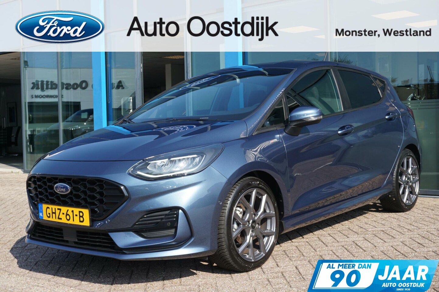 Ford Fiesta - 1.0 EcoBoost ST-Line 100PK Winterpack Camera Adaptieve Cruise Climate Keyless Carplay-Navi - AutoWereld.nl