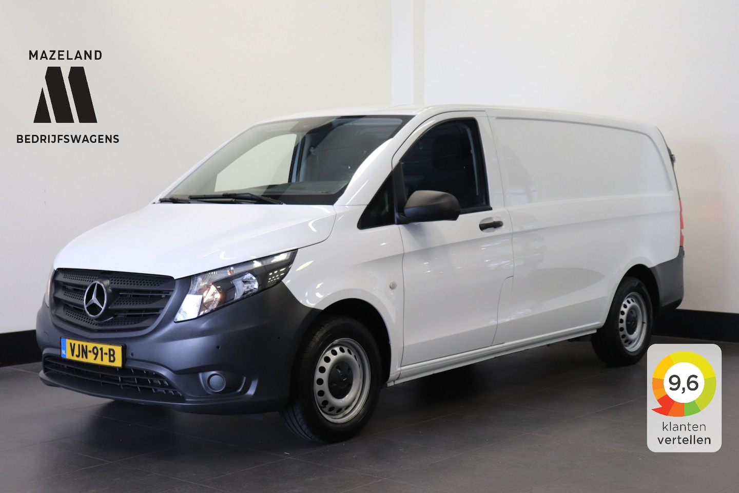 Mercedes-Benz Vito - 116 CDI Lang EURO 6 - Airco - Navi - Cruise - € 19.900,- Ex. - AutoWereld.nl