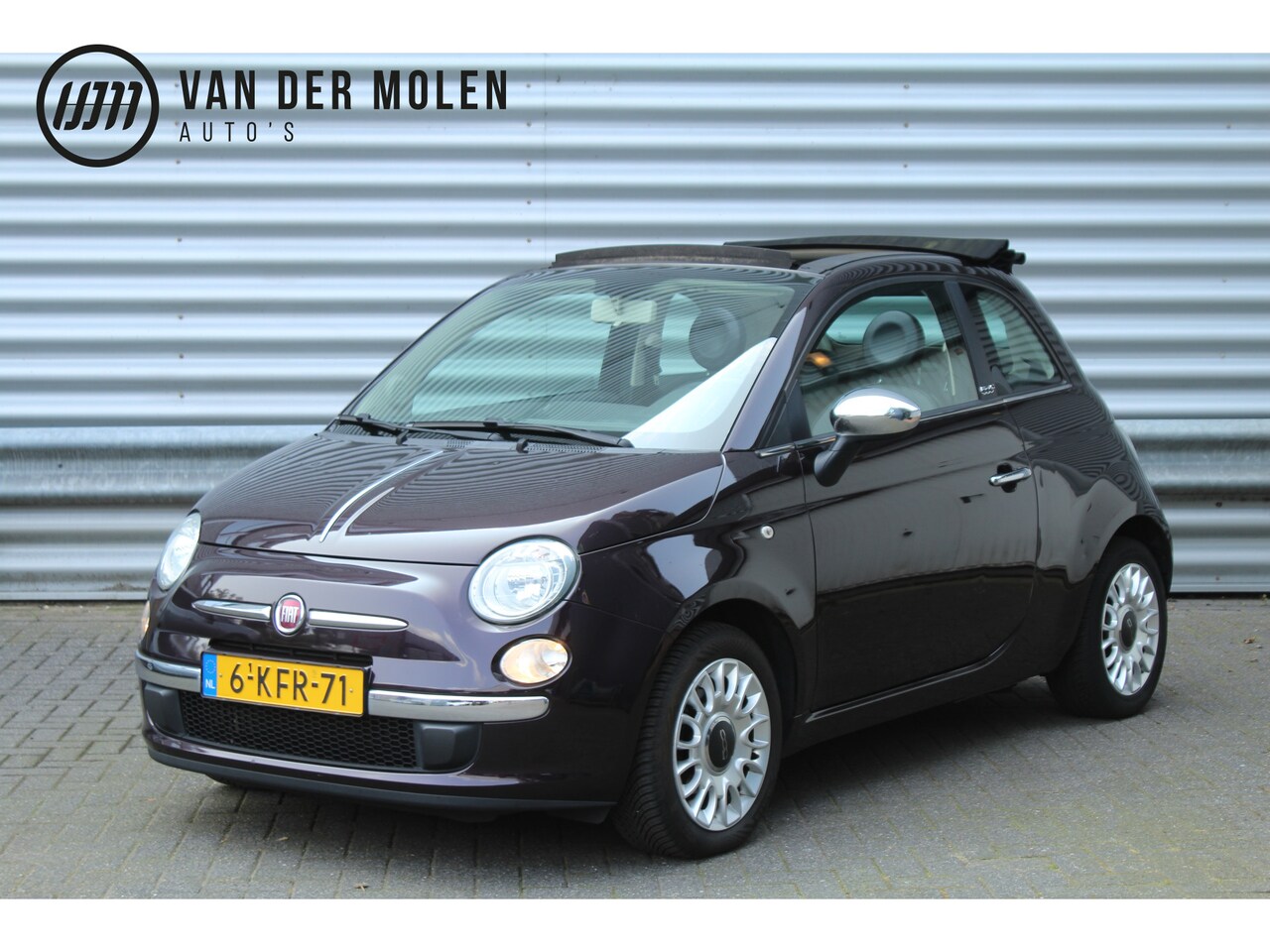 Fiat 500 C - 0.9 TwinAir 86pk Pop NL-Auto NAP Airco CPV El. Ramen PDC LMV - AutoWereld.nl