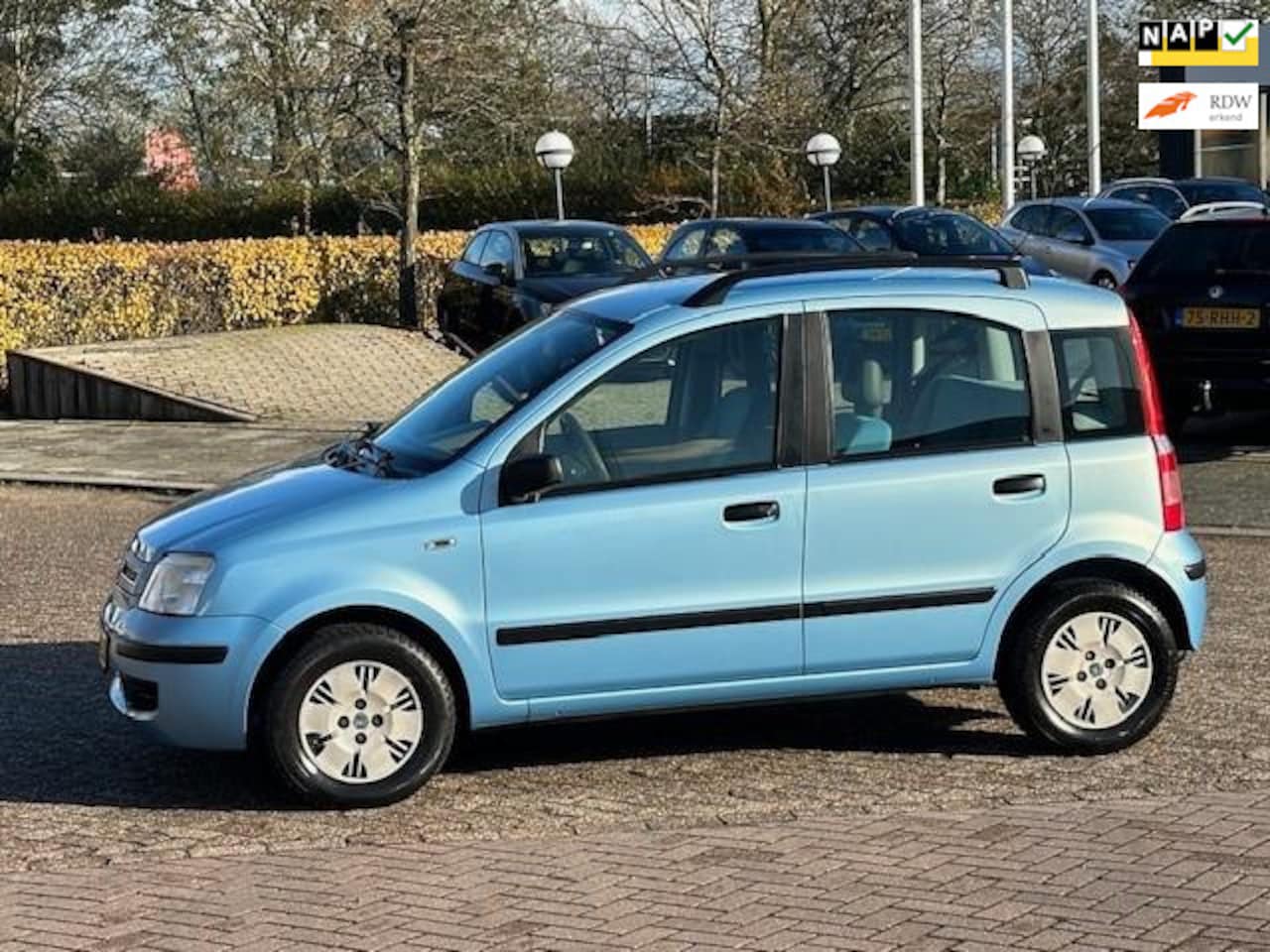 Fiat Panda - 1.2 Emotion 1.2 Emotion,bj.2004,kleur:blauw,5 deurs,airco,stuurbekrachtiging,APK tot 08/2024 en NAP me - AutoWereld.nl