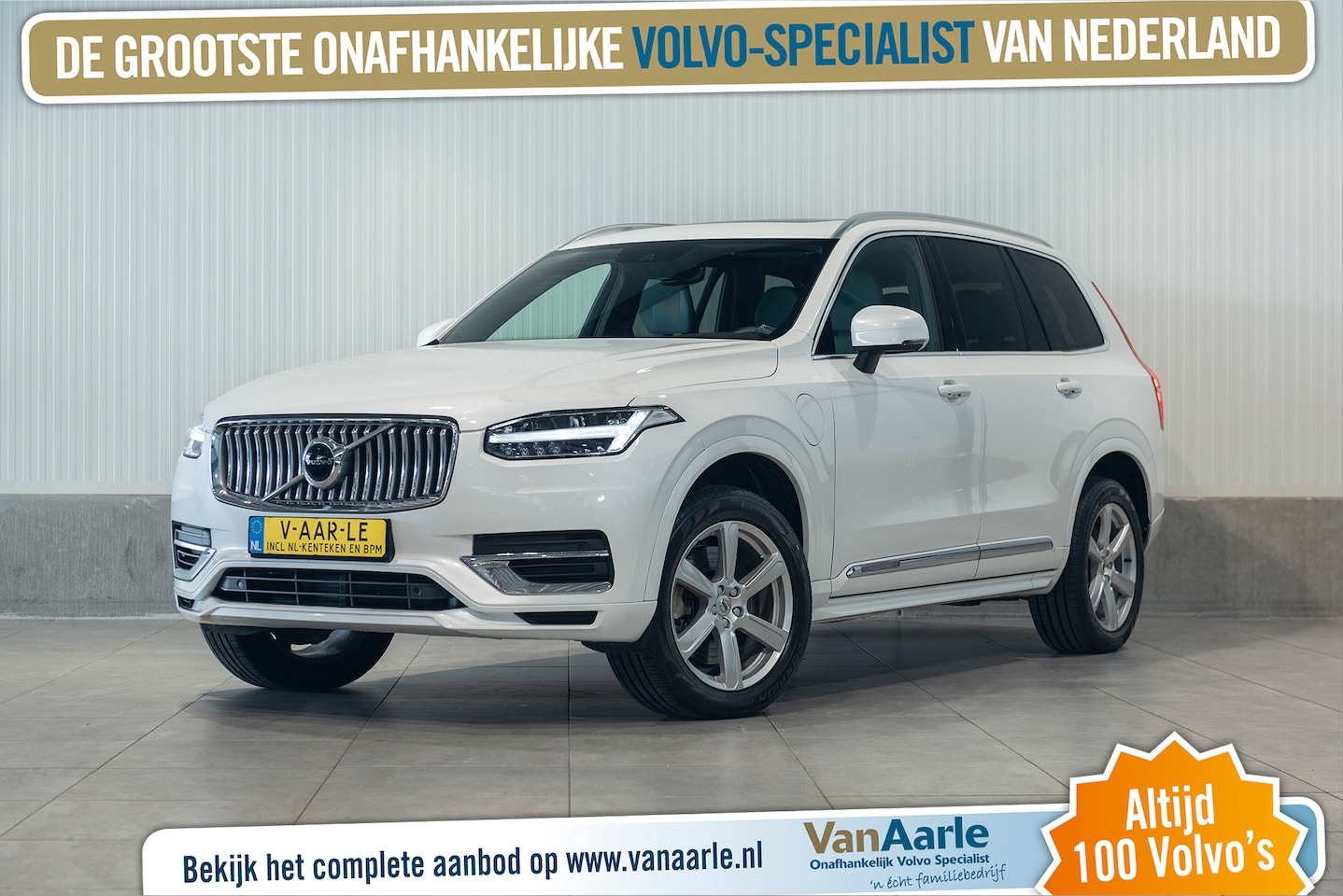 Volvo XC90 - T8 Aut. Inscription Long Range Trekhaak Parkeercamera Standkachel 455pk - AutoWereld.nl