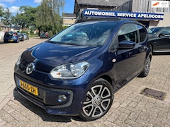 Volkswagen Up! - 1.0 high up BlueMotion *SCHUIFDAK*NAVI*LEER*AIRCO*STOELVERW.*LM. VELGEN