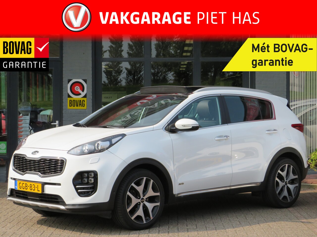 Kia Sportage - 1.6 T-GDI 4WD GT-Line PlusLine | Clima-Airco | Navigatie | Parkeercamera | Incl. BOVAG Gar - AutoWereld.nl