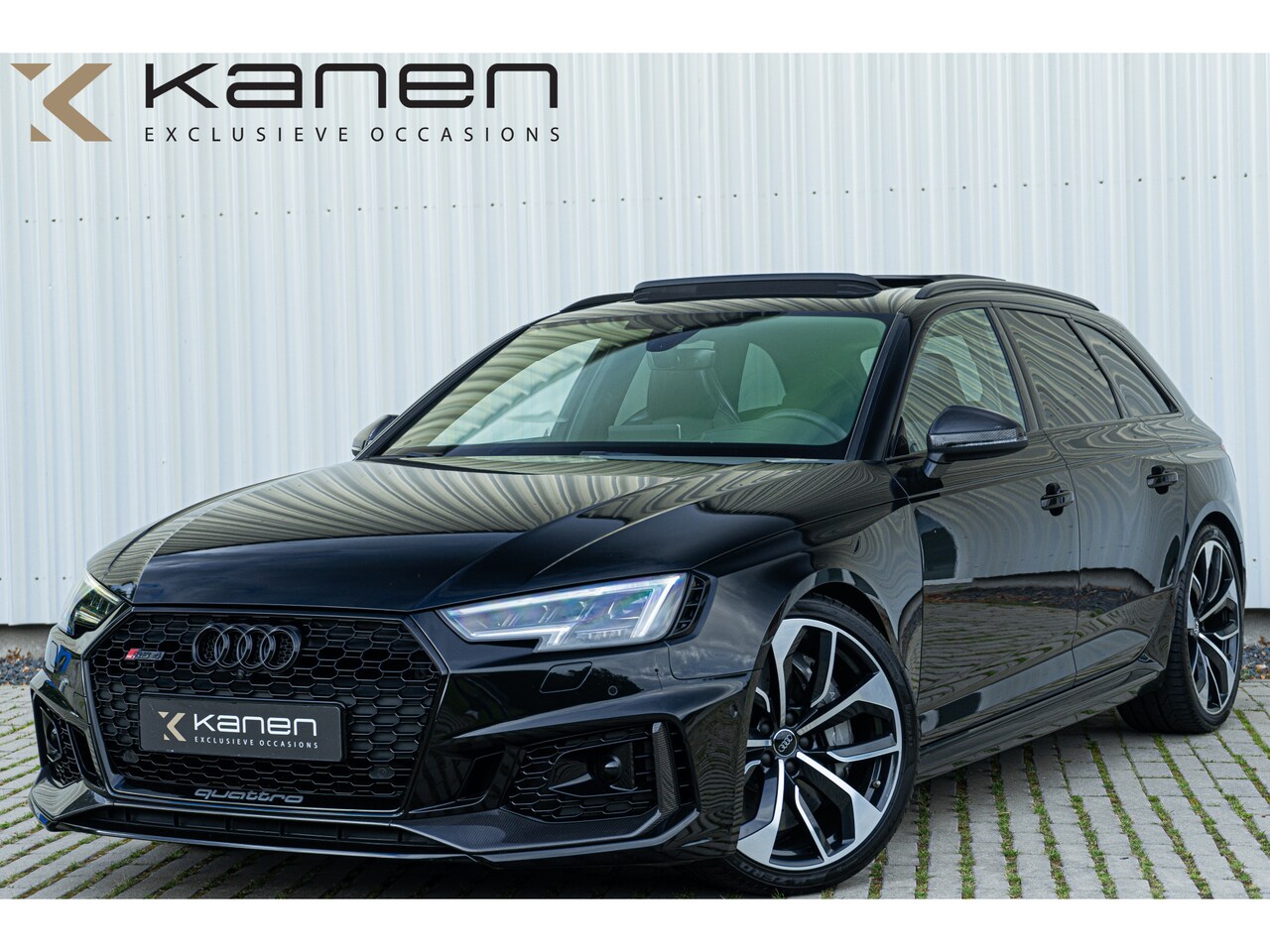 Audi RS4 - 2.9 TFSI Quattro 450PK Panodak ACC B&O Carbon Ext Keramisch Memory Massage Matrix 360 Head - AutoWereld.nl