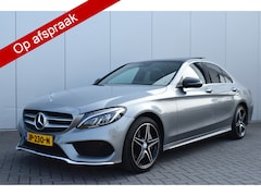 Mercedes-Benz C-klasse - 300 CDI HYBRID Ambition Pano/Dak AMG-Line Leer/Sport/Verwarmd