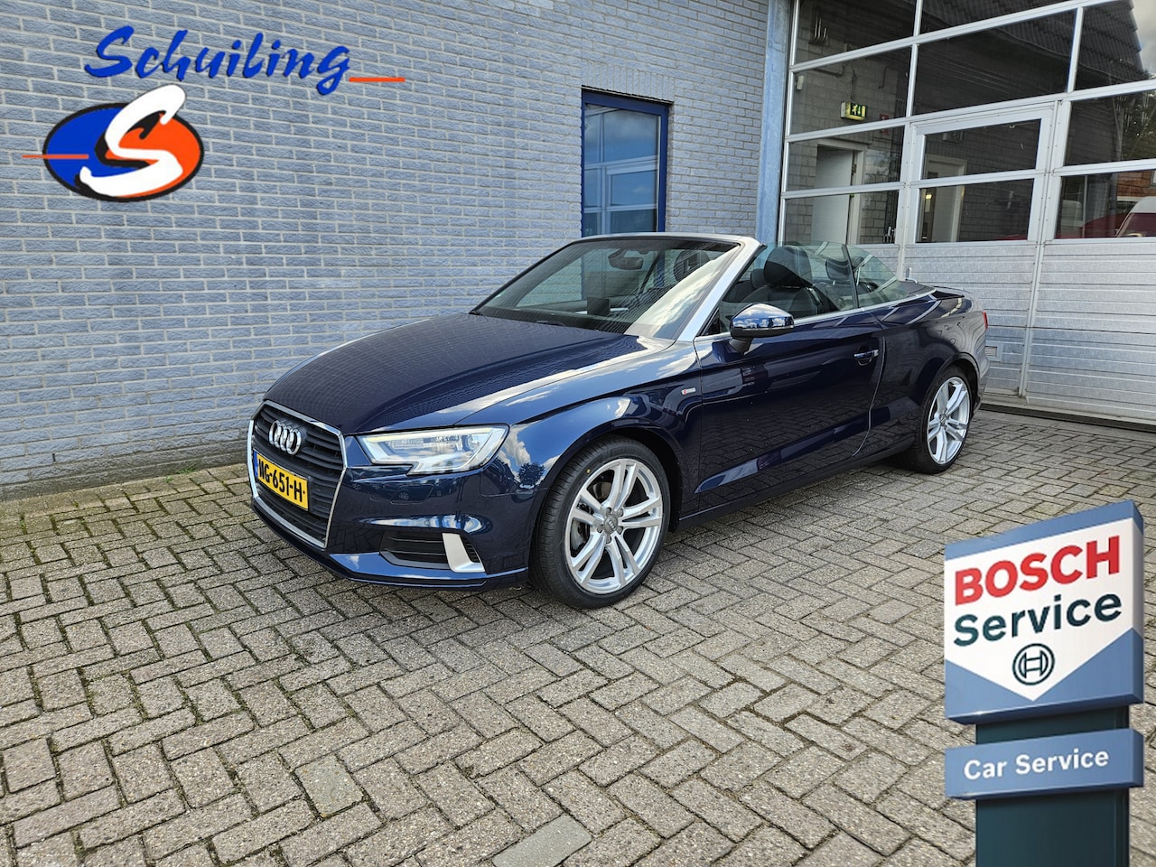 Audi A3 Cabriolet - 1.4 TFSI S-line Sport Pro Inclusief Afleveringskosten - AutoWereld.nl