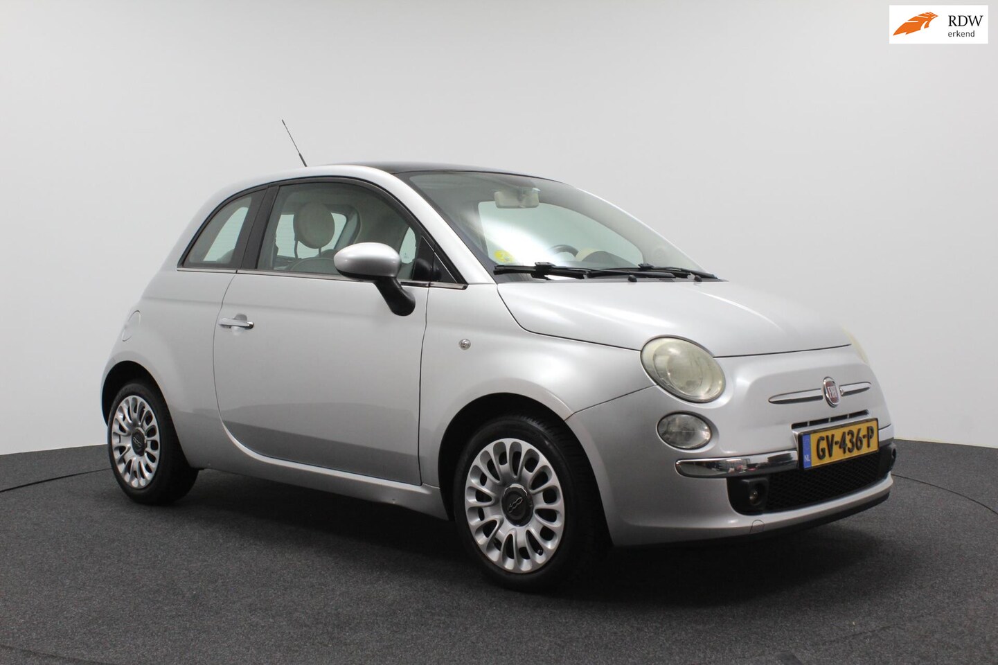 Fiat 500 - 1.4-16V Lounge | Zeer goed onderhouden | Climate control | Panorama dak - AutoWereld.nl